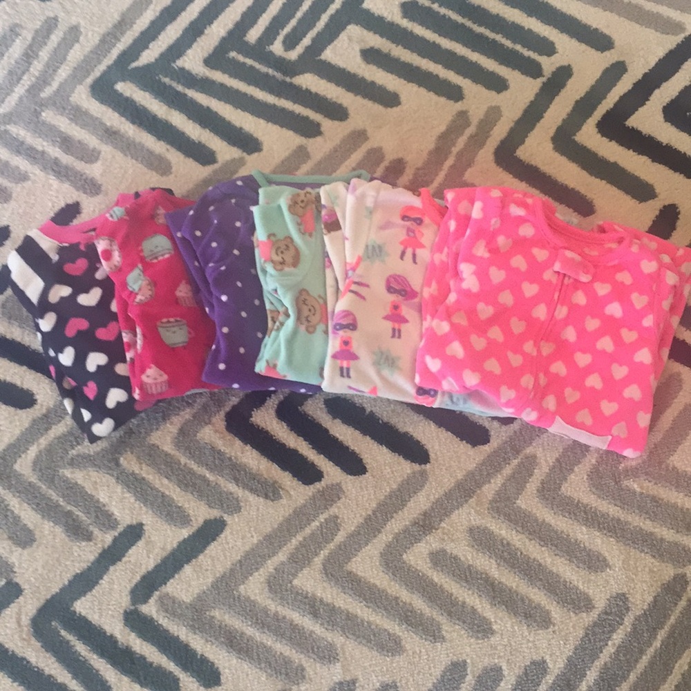 Footed fleece pajamas 24 months